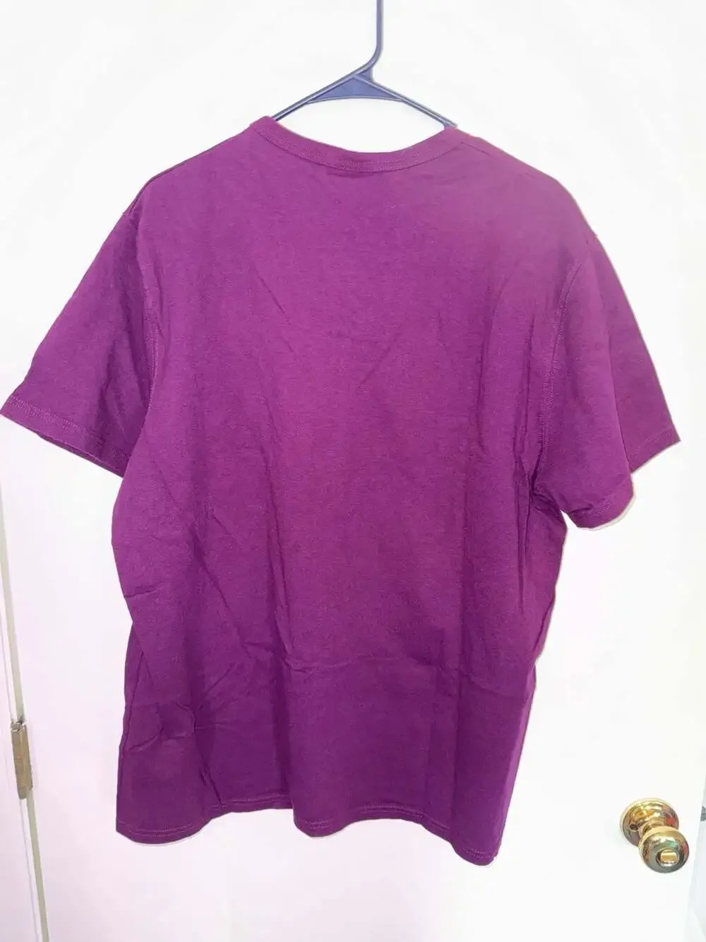 Champion Big Logo Graphic T-Shirt Purple XL - Picture 3 of 3